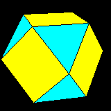from the cuboctahedron to the rhombicuboctahedron