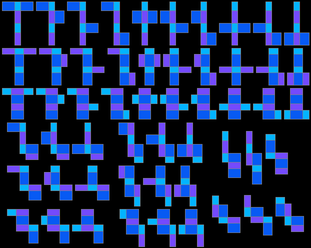 nets (parallelepiped)