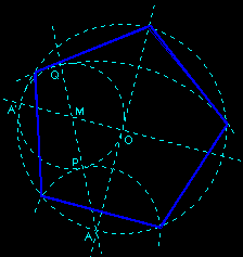 regular pentagon