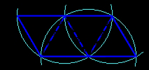 regular tetrahedron (net 2)