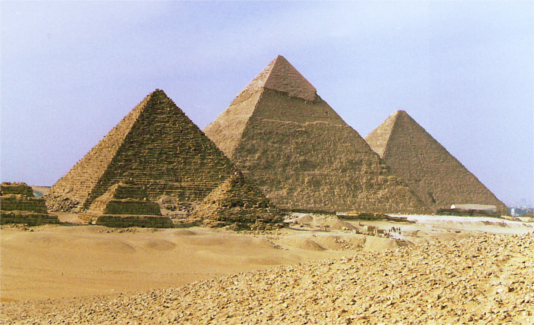 pyramids of Gizeh