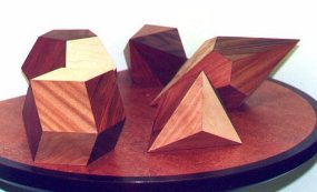 wooden dodecahedra (G.Hart)